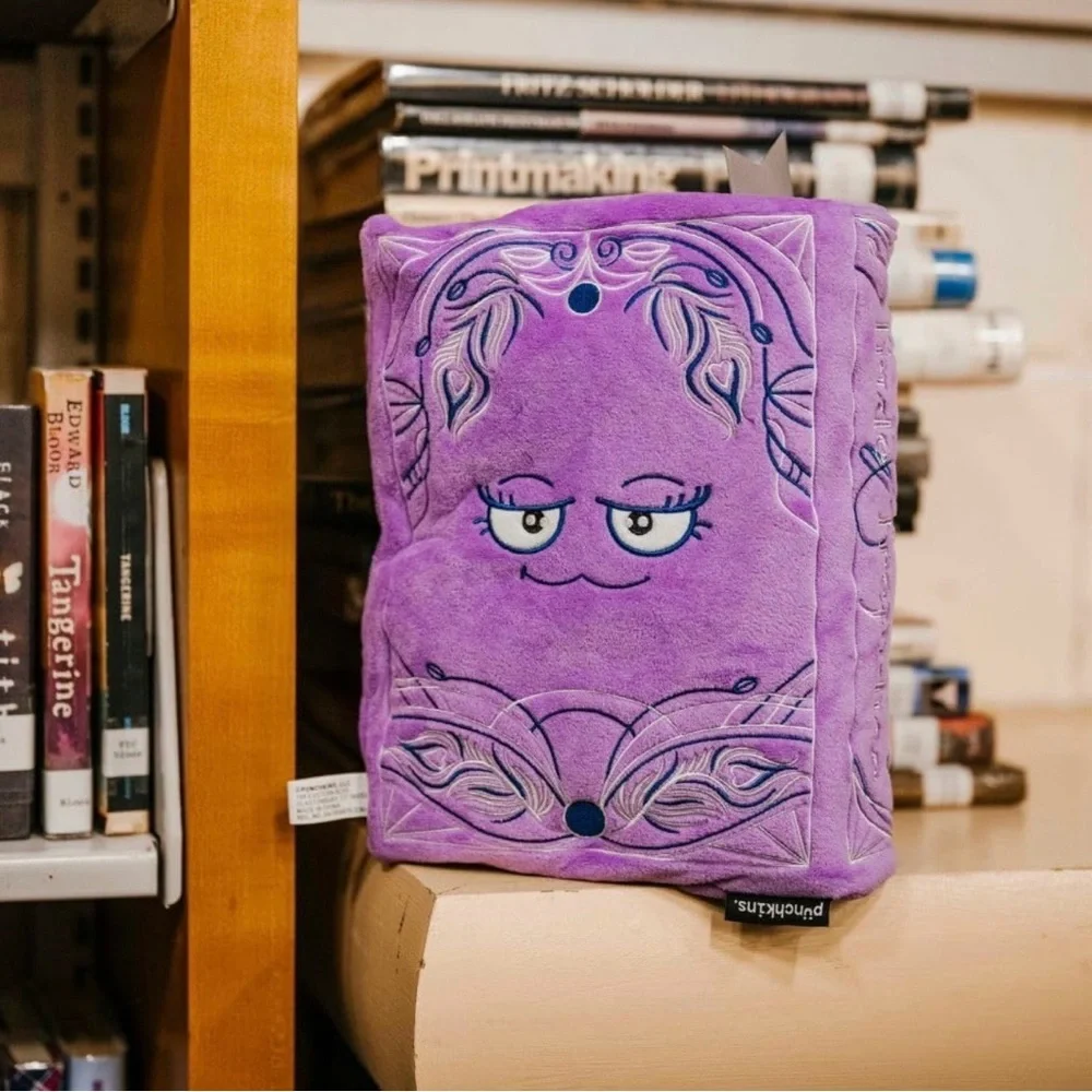 Pride and Prejudice Book Plush, Purple